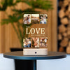 To my LOVE.... Photo Collage Valentine's Dat Gift Personalized Photo Collage Plaque Custom Collage Photo on Acrylic Unique Photo Night Light Ultimate Gift for Her