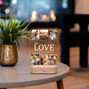 To my LOVE.... Photo Collage Valentine's Dat Gift Personalized Photo Collage Plaque Custom Collage Photo on Acrylic Unique Photo Night Light Ultimate Gift for Her