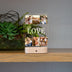 To my LOVE.... Photo Collage Valentine's Dat Gift Personalized Photo Collage Plaque Custom Collage Photo on Acrylic Unique Photo Night Light Ultimate Gift for Her